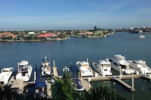 Boating around Marco