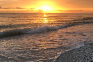 sunset view on marco island