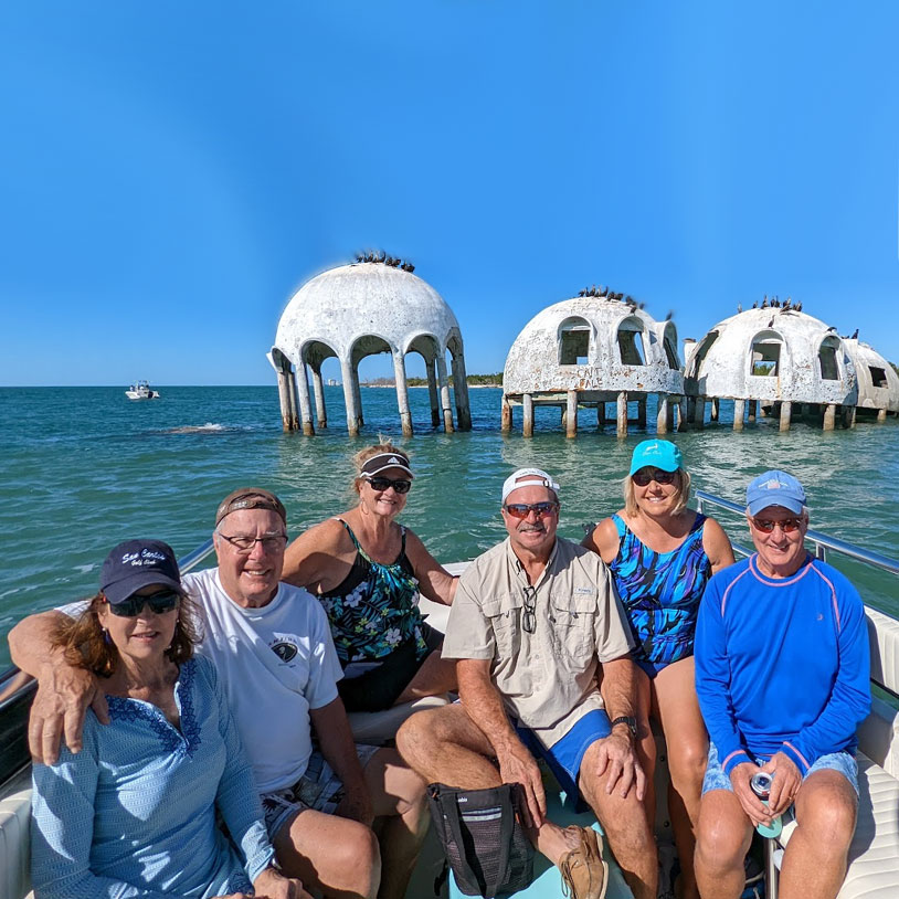 5 star review of the Cape Romano Dome House boat tour by Florida Island Tours