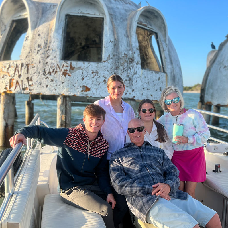 five star review of Cape Romano Dome House boat tour