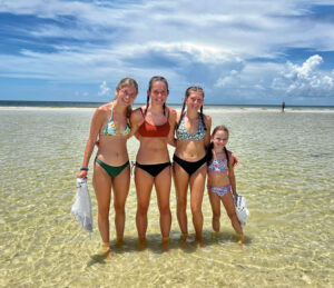 Kids having a blast on a top-rated Marco Island shelling tour