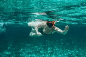 Snorkeling Tigertail beach