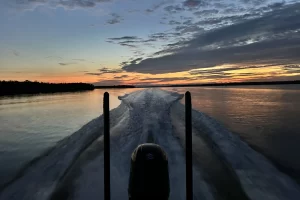 Sunrise is the best time to shelling