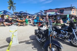 Motorcycles at Stan's on Sunday Funday