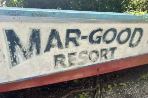 The Old Mar-Good Resort boat in Goodland