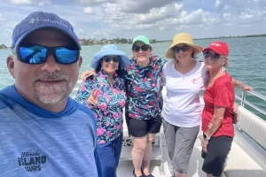 Fun on the boat with Captain Nate