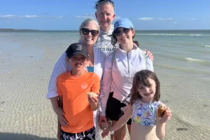 Shelling is the best family beach vacation activity