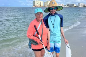 Barrier island shelling tours
