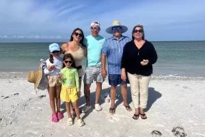 Private family shelling boat tour