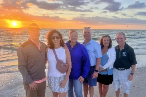family memories made on a sunset tour