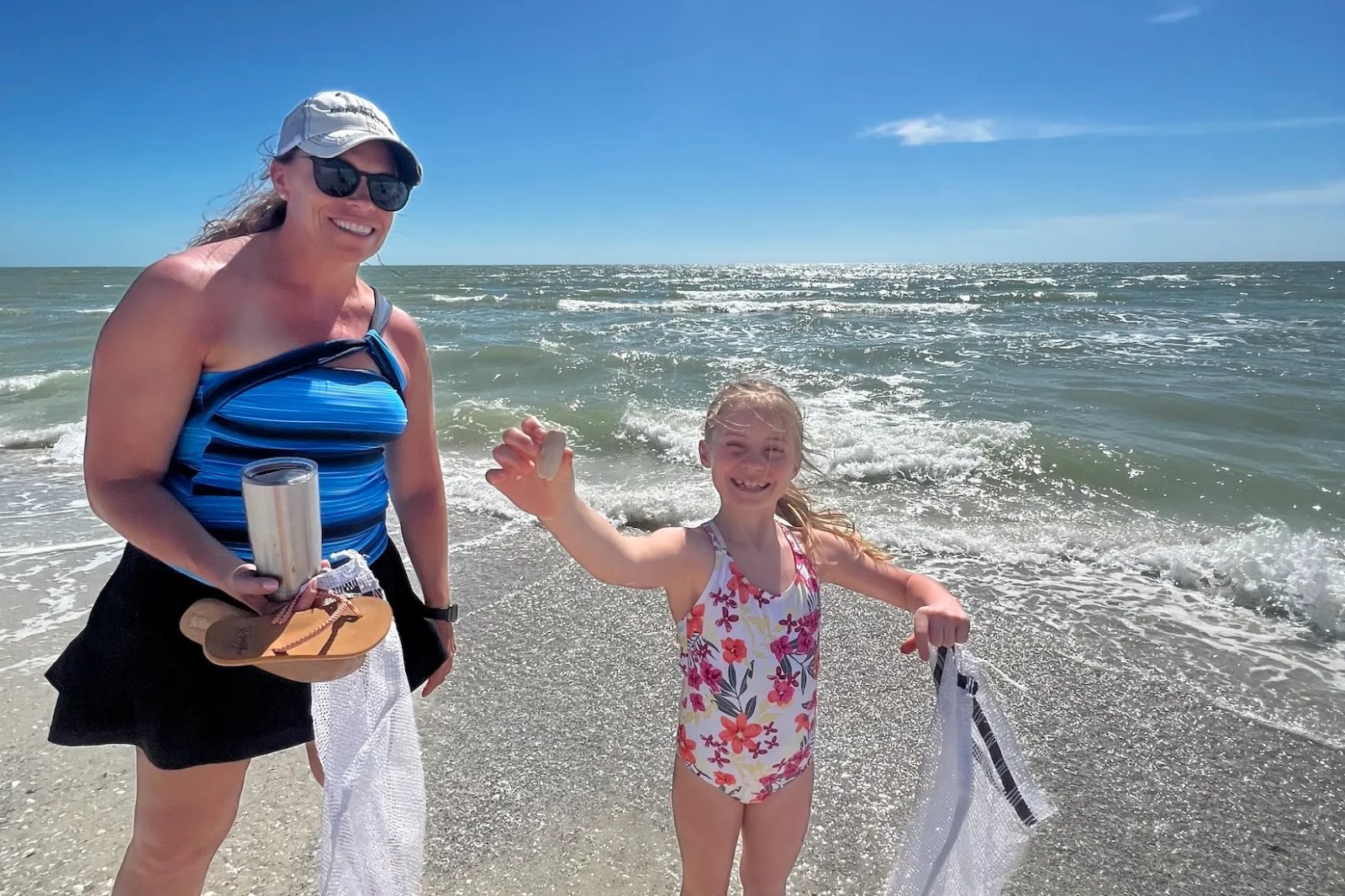 So many great shells to find on Marco Island, especially when you know the best beaches